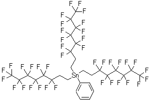 CAS#: 175354-30-0, Phenyltris(3,3,4,4,5,5,6,6,7,7,8,8,8-Tridecafluorooctyl)-Stannane