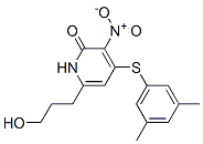 CAS#: 175437-65-7, 4-(3,5-Dimethylphenyl)Sulfanyl-6-(3-Hydroxypropyl)-3-Nitro-1H-Pyridin-2-One