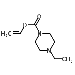 CAS 登录号：175528-93-5， 乙烯基4-乙基-1-哌嗪羧酸酯