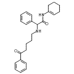 CAS 登录号：175606-32-3， N-(1-环己烯-1-基)-2-[(5-氧代-5-苯基戊基)氨基]-2-苯基乙酰胺