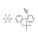 CAS#: 175676-17-2, 2'-(Trifluoromethoxy)-2-Biphenyldiazonium Hexafluoroantimonate(1-)