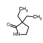 CAS#: 175698-05-2, 3,3-Diethyl-2-Pyrrolidinone