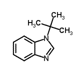 CAS#: 17582-96-6, 1-(2-Methyl-2-Propanyl)-1H-Benzimidazole