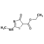 CAS#: 175856-35-6, Ethyl 2-(Methylamino)-4-Oxo-4,5-Dihydro-1,3-Thiazole-5-Carboxylate
