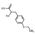 CAS#: 175897-65-1, 3-(4-Ethoxyphenyl)-2-Hydroxypropanoic Acid