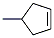 CAS 登录号：1759-81-5， 4-甲基-环戊烯