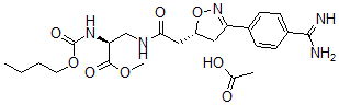 CAS#: 176022-59-6, Roxifiban acetate
