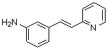 CAS 登录号：176034-12-1， 3-[(E)-2-(2-吡啶基)乙烯基]苯胺