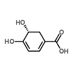 CAS#: 176226-79-2, (5R)-4,5-Dihydroxy-1,3-Cyclohexadiene-1-Carboxylic Acid