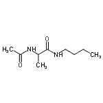 CAS 登录号：176249-90-4， N<sup>2</sup>-乙酰基-N-丁基丙氨酰胺