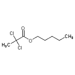 CAS 登录号：17640-08-3， 戊基2,2-二氯丙酸酯