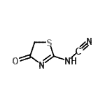 CAS#: 176529-83-2, (4-Oxo-4,5-Dihydro-1,3-Thiazol-2-Yl)Cyanamide