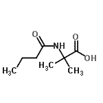 CAS 登录号：176664-97-4， N-丁酰基-2-甲基丙氨酸