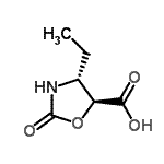 CAS#: 176693-28-0, (4R,5S)-4-Ethyl-2-Oxo-1,3-Oxazolidine-5-Carboxylic Acid