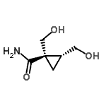 CAS#: 176728-09-9, (1R,2R)-1,2-Bis(Hydroxymethyl)Cyclopropanecarboxamide
