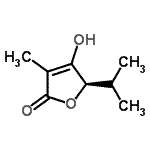 CAS 登录号：176909-74-3， (5R)-4-羟基-5-异丙基-3-甲基-2(5H)-呋喃酮