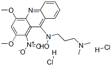 CAS#: 176915-32-5, N-(2,4-Dimethoxy-1-Nitroacridin-9-Yl)-N-(3-Dimethylaminopropyl)Hydroxylamine Dihydrochloride