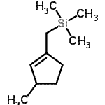 CAS#: 177087-92-2, Trimethyl[(3-Methyl-1-Cyclopenten-1-Yl)Methyl]Silane