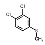 CAS#: 17733-23-2, 1,2-Dichloro-4-(Methylsulfanyl)Benzene