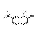 CAS 登录号：177334-65-5， (1R,2S)-7-硝基-1,2-二氢-1,2-萘二酚