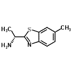 CAS#: 177407-10-2, (1R)-1-(6-Methyl-1,3-Benzothiazol-2-Yl)Ethanamine
