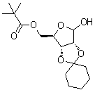 CAS#: 177414-98-1, 2,3-O-1,1-Cyclohexanediyl-5-O-(2,2-Dimethylpropanoyl)-D-Ribofuranose