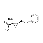 CAS#: 177540-27-1, (1S,2S)-1-Amino-2-(2-Phenylethyl)Cyclopropanecarboxylic Acid