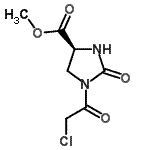CAS 登录号：177553-35-4， 甲基(4S)-1-(氯乙酰基)-2-氧代-4-咪唑烷羧酸酯