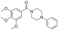 CAS#: 17766-63-1, 1-Phenyl-4-(3,4,5-Trimethoxybenzoyl)Piperazine