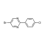 CAS#: 177727-15-0, 5-Bromo-2-(4-Chlorophenyl)Pyrimidine