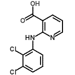 CAS#: 177737-68-7, 2-[(2,3-Dichlorophenyl)Amino]Nicotinic Acid