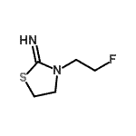 CAS#: 177797-21-6, 3-(2-Fluoroethyl)-1,3-Thiazolidin-2-Imine