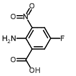 CAS#: 177960-62-2, 2-Amino-5-Fluoro-3-Nitrobenzoic Acid