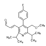 CAS#: 177964-68-0, (2E)-3-[4-(4-Fluorophenyl)-2,6-Diisopropyl-5-(Methoxymethyl)-3-Pyridinyl]Acrylaldehyde