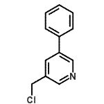 CAS#: 177976-31-7, 3-(Chloromethyl)-5-Phenylpyridine