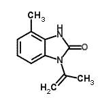 CAS#: 178042-29-0, 1-Isopropenyl-4-Methyl-1,3-Dihydro-2H-Benzimidazol-2-One