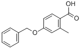 CAS 登录号：17819-91-9， 2-甲基-4-(苯基甲氧基)-苯甲酸