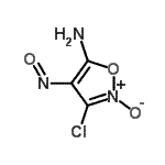 CAS#: 1782-24-7, 3-Chloro-4-Nitroso-1,2-Oxazol-5-Amine 2-Oxide