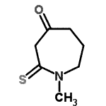 CAS 登录号：178218-30-9， 1-甲基-2-硫代-4-氮杂环庚酮