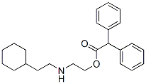 CAS#: 17822-58-1, Diphenylacetic Acid 2-[(2-Cyclohexylethyl)Amino]Ethyl Ester