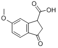 CAS 登录号：17825-44-4， 2,3-二氢-6-甲氧基-3-氧代-1H-茚-1-羧酸