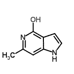 CAS#: 178268-91-2, 6-Methyl-1H-Pyrrolo[3,2-c]Pyridin-4-Ol