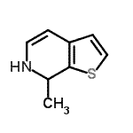 CAS#: 178308-07-1, 7-Methyl-6,7-Dihydrothieno[2,3-c]Pyridine