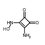CAS 登录号：178324-47-5， 3-氨基-4-(羟基氨基)-3-环丁烯-1,2-二酮