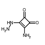 CAS#: 178324-48-6, 3-Amino-4-Hydrazino-3-Cyclobutene-1,2-Dione