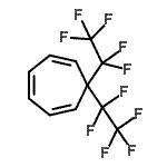 CAS#: 17838-67-4, 7,7-Bis(Pentafluoroethyl)-1,3,5-Cycloheptatriene