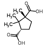 CAS#: 17839-62-2, (1R,3S)-1,2,2-Trimethyl-1,3-Cyclopentanedicarboxylic Acid