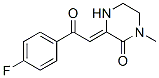 CAS#: 178408-19-0, (3Z)-3-[2-(4-Fluorophenyl)-2-Oxoethylidene]-1-Methylpiperazin-2-One