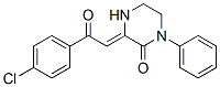 CAS#: 178408-27-0, (3Z)-3-[2-(4-Chlorophenyl)-2-Oxoethylidene]-1-Phenylpiperazin-2-One