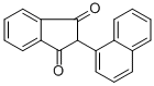 CAS 登录号：1786-03-4， 2-萘-1-基茚-1,3-二酮